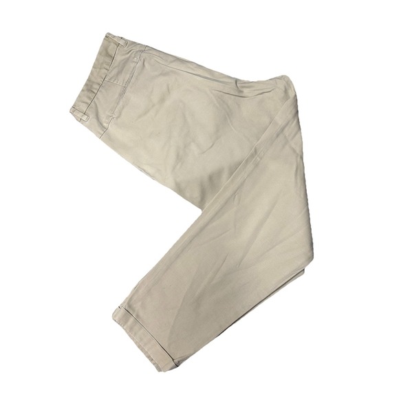 Armani Exchange Other - Armani Exchange Chino Trousers Mens 33 Pleated Button Fly Tapered 3YZP02 ZND8Z